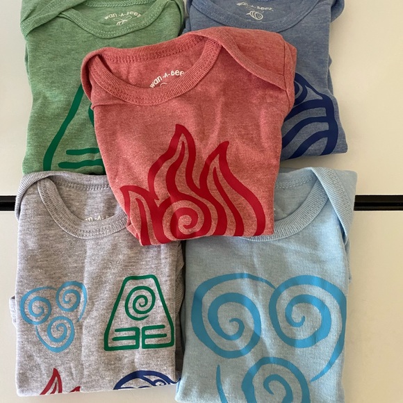 Wan-A-Beez 5-Pack of Onesies 18 Months NWOT - Picture 1 of 7